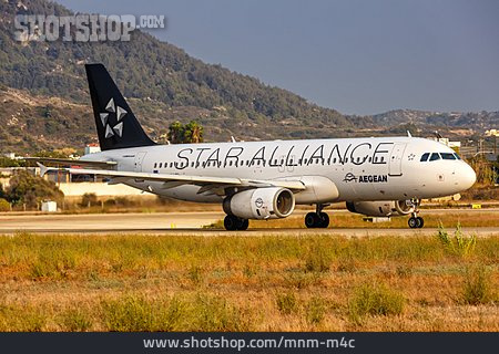 
                Flugzeug, Aegean Airlines                   