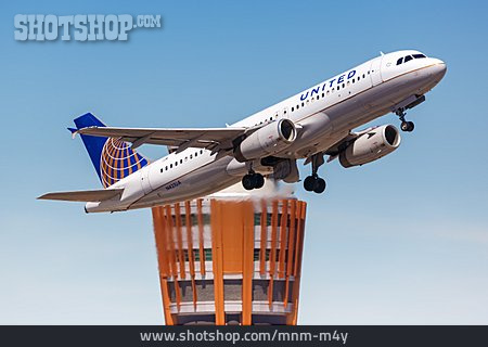
                Flugzeug, United Airlines                   