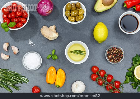 
                Gesunde Ernährung, Lebensmittel, Zutaten                   