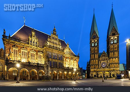 
                Marktplatz, Bremen, Bremer Rathaus, Bremer Dom                   