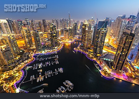 
                Hafen, Dubai, Hochhäuser, Dubai Marina                   