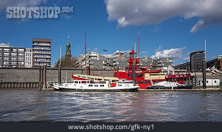 
                Hamburger Hafen, Feuerschiff                   