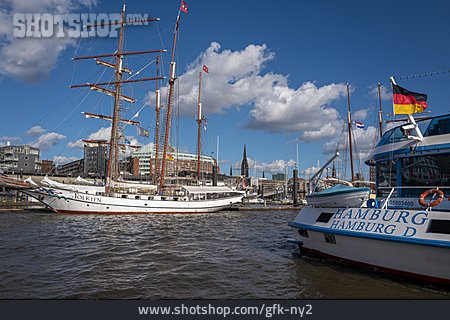 
                Hafen, Hamburg, Schiffe                   