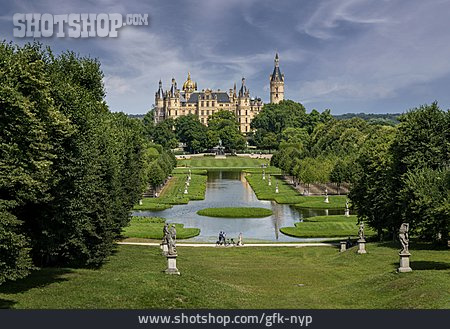 
                Schlosspark, Schweriner Schloss                   