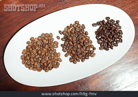 
                Kaffeebohnen, Verschiedene                   