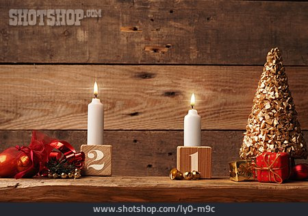 
                Kerzenlicht, Adventszeit, 2. Advent                   