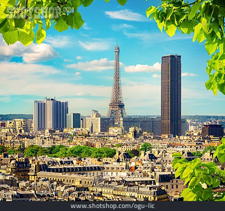 
                Paris, Eiffelturm, Montparnasse                   