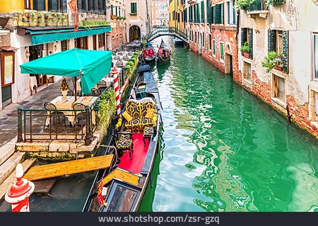 
                Kanal, Venedig, Gondeln                   