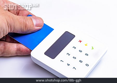 
                Kreditkarte, Bargeldlos, Bezahlung, Kartenterminal                   