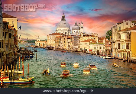 
                Venedig, Canal Grande, Santa Maria Della Salute                   