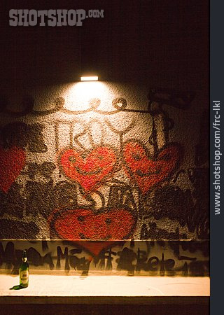 
                Herz, Graffiti, Streetart                   