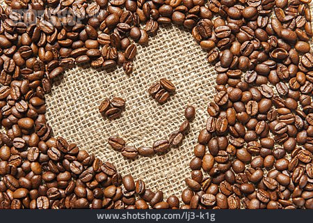 
                Herz, Kaffeebohnen, Smiley                   