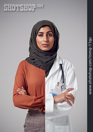 
                Religion, Doctor, Muslima                   