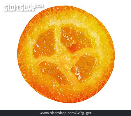 
                Kumquat, Halbe Frucht                   