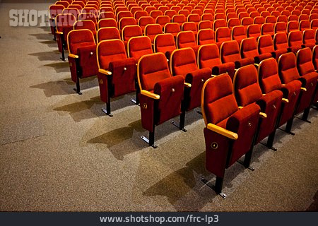 
                Theater, Nummeriert, Stuhlreihen                   