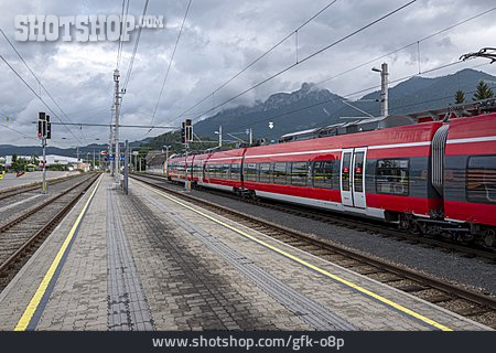 
                Bahnhof, österreich, Reutte                   