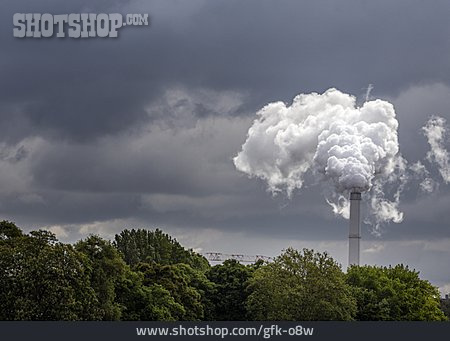 
                Umweltverschmutzung, Heizkraftwerk                   
