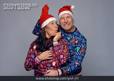 
                Couple, Clothing, Christmas                   