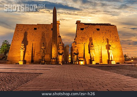 
                ägypten, Luxor-tempel, Kulturdenkmal                   