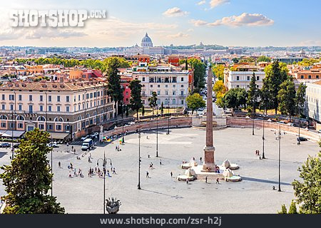 
                Rom, Piazza Del Popolo                   