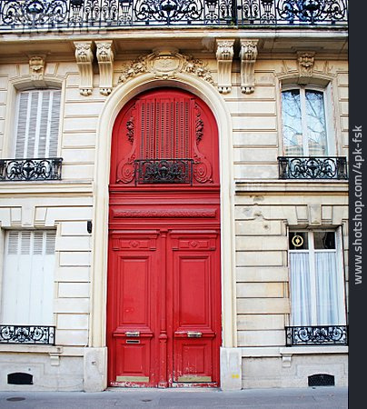 
                Eingangstür, Paris                   