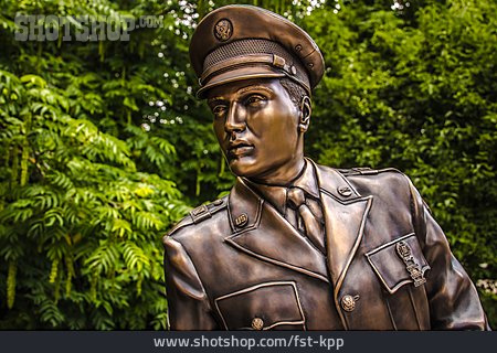 
                Bronzestatue, Elvis Presley                   