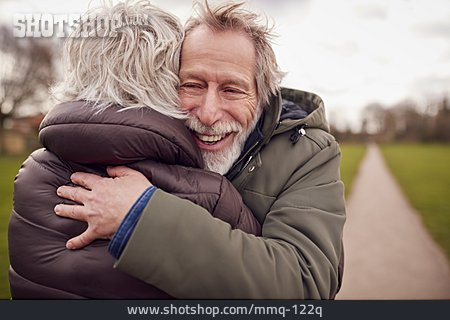 
                Happy, Love, Walk, Hug, Older Couple                   