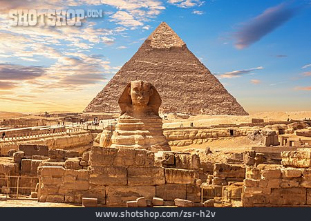 
                ägypten, Pyramide, Sphinx                   
