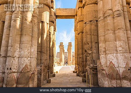 
                Säule, Luxor Tempel                   