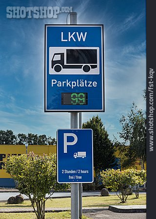 
                Lkw, Parken, Parkplatz                   