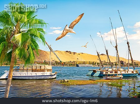 
                ägypten, Boote, Nil                   