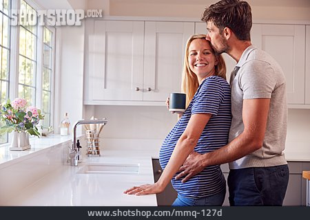 
                Couple, Love, Home, Pregnancy                   