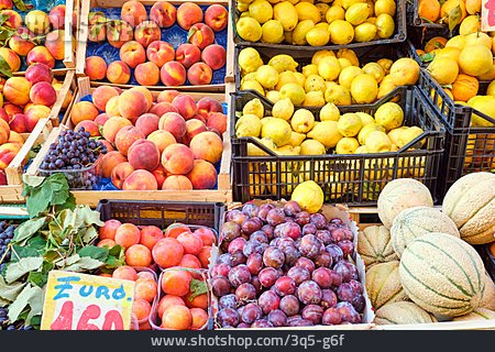 
                Obst, Obststand, Auswahl                   