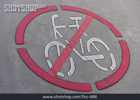 
                Fahrrad, Verboten, Radfahrverbot                   