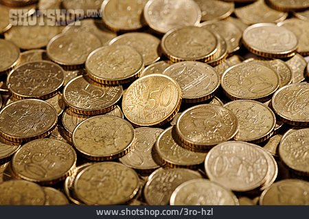 
                Ersparnisse, Euromünze, 50 Cent                   