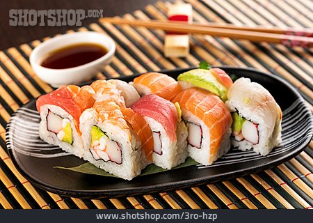
                Sushi, Japanische Küche, Inside-out-rolls                   