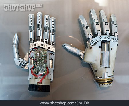 
                Hand, Prothese, Robotik, Roboterhand, Kybernetik                   