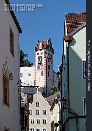 
                Altstadt, Füssen, Hohes Schloss                   