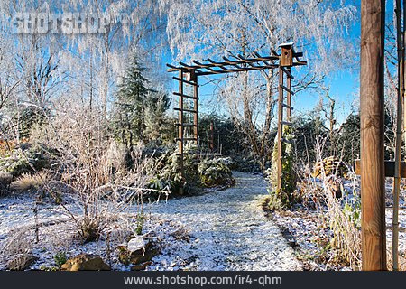 
                Garten, Winter, Frost                   