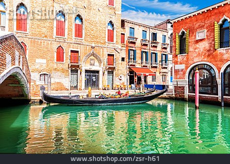 
                Altstadt, Gondel, Venedig                   