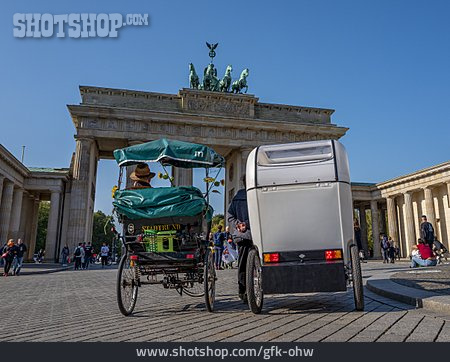 
                Brandenburger Tor, Stadtrundfahrt, Fahrradrikscha                   