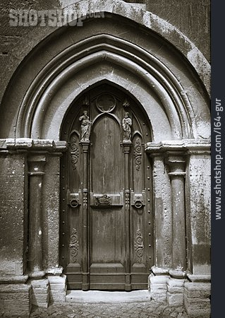 
                Eingangstür, Gotisch, Portal                   