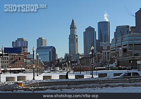 
                Wolkenkratzer, Großstadt, Boston                   