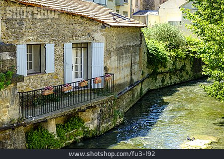 
                Dorf, Wohnhaus, Provence                   