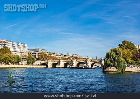 
                Seine, Paris, Pont Neuf                   