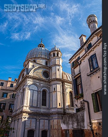 
                Kirche, Altstadt, Venedig                   