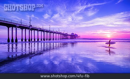 
                Huntington Beach Pier, Huntington Beach                   