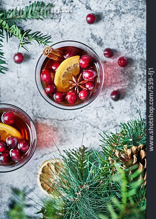 
                Hot Drink, Cranberry, Glogg, Winter Drink                   