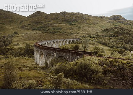
                Schottland, Bahnstrecke, Glenfinnan, Glenfinnan-viadukt                   