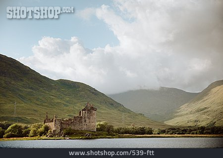 
                Schottland, Burgruine, Kilchurn Castle, Loch Awe                   
